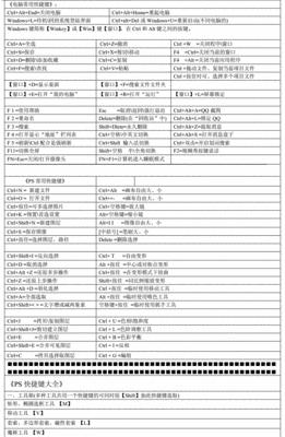 电脑快捷键截图的使用方法与技巧（掌握这几个键）