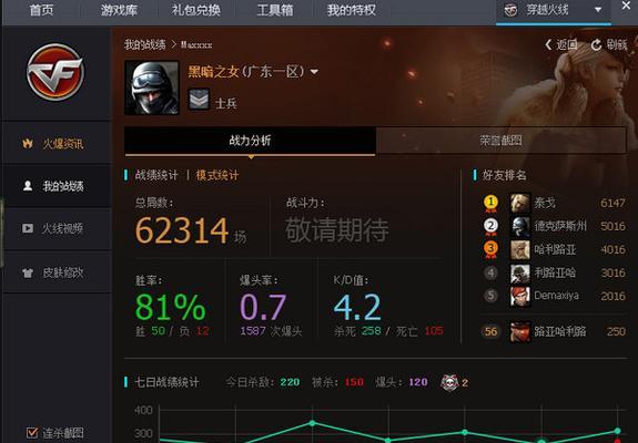 《提升游戏实力，畅享CF装备助手苹果版》（优秀游戏工具）