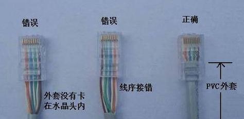 如何正确接线以电脑网线水晶头（接线顺序及关键步骤）
