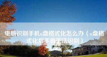 电脑格式化干净的方法与数据恢复技巧（从头开始）