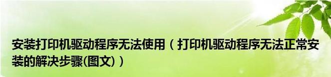 新手如何安装打印机？常见问题及解决方法是什么？