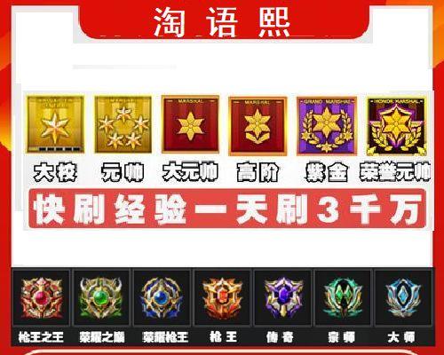 CF最新等级军衔图标大全是什么？如何查看所有军衔图标？
