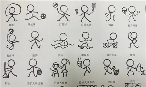 火柴人生化危机人物如何绘制？