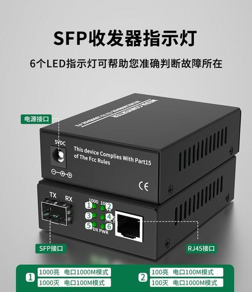 光纤收发器单个指示灯红灯亮起是什么问题？如何排查？