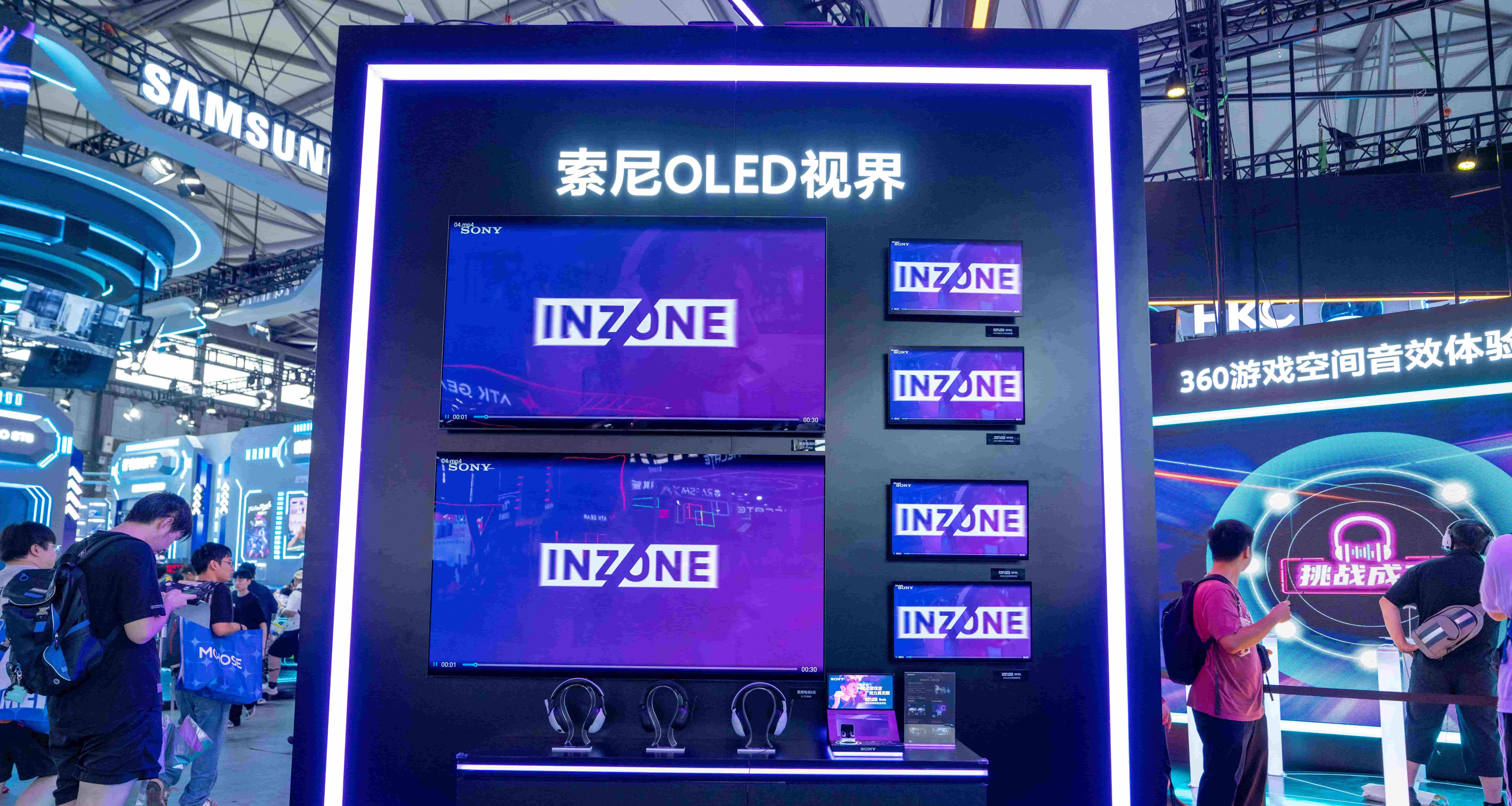 索尼亮相 2025 China Joy，影像电竞双线布局打造沉浸体验