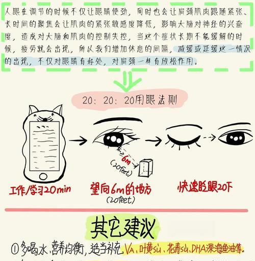 如何缓解眼睛疲劳酸涩（15种方法让你的眼睛回复清晰明亮）